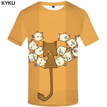 Load image into Gallery viewer, KYKU Skull T-shirt Men Gray Skeleton T Shirt Anime Clothes Cool 3d Printed Tshirt Casual Vintage Mens Clothing Summer Streetwear